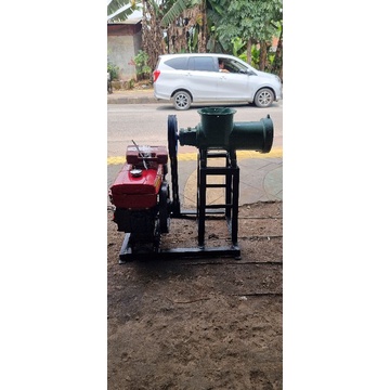 MESIN GILING DAGING MAHKOTA NO62 + MESIN DIESEL R180 8HP