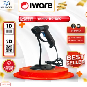 IWARE BARCODE SCANNER E-FAKTUR QR CODE IWARE 2D R8S USB