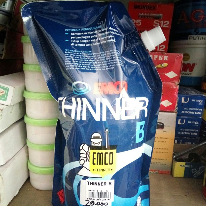 Jual Thinner Thinner B Emco Liter Thinner Emco Mataram Paint