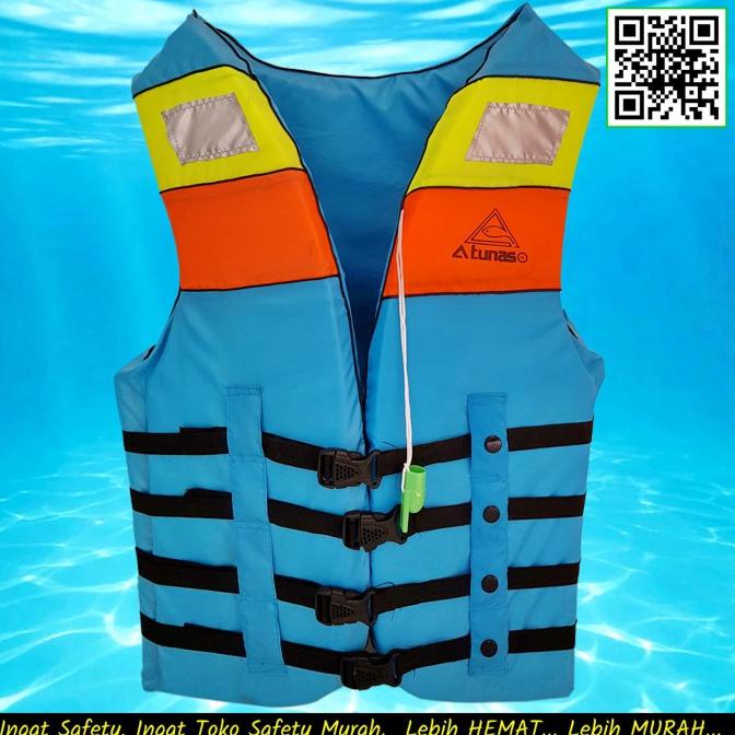 BAJU PELAMPUNG ATUNAS / LIFE VEST / LIFE JACKET ANAK DEWASA