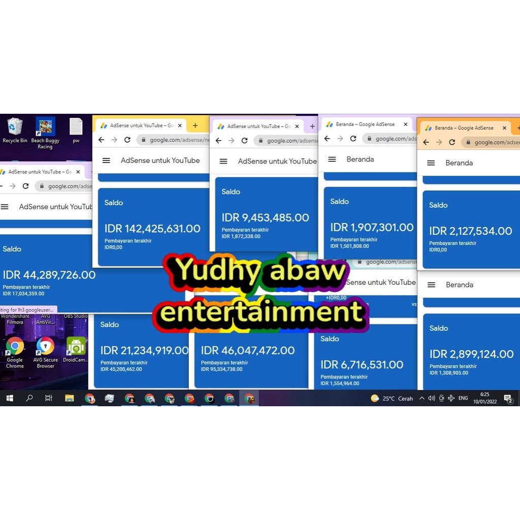 

ADSENSE + AKUN YOUTUBE MONETISASI MURAH