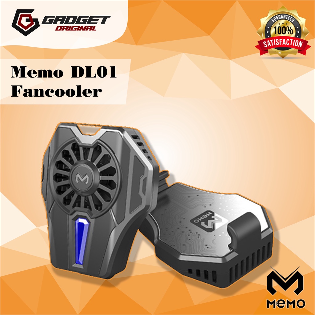 Memo DL-01 Mobile Cooling Fan Radiator Kipas Pendingin HP DL01 PUBG ML