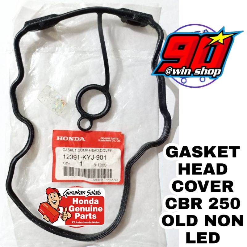Paking Karet Seal Blok Tutup Kop Gasket Comp Head Cover CBR 250 Old Non LED 12391-KYJ-901