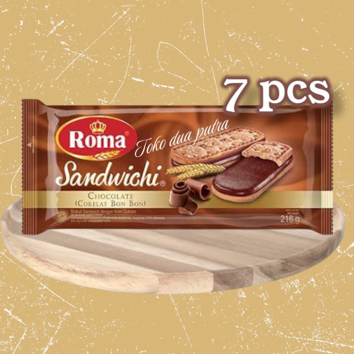 

Roma Sandwichi Coklat Bon Bon 216 Gr X 7 Bungkus ( 1 Pack)