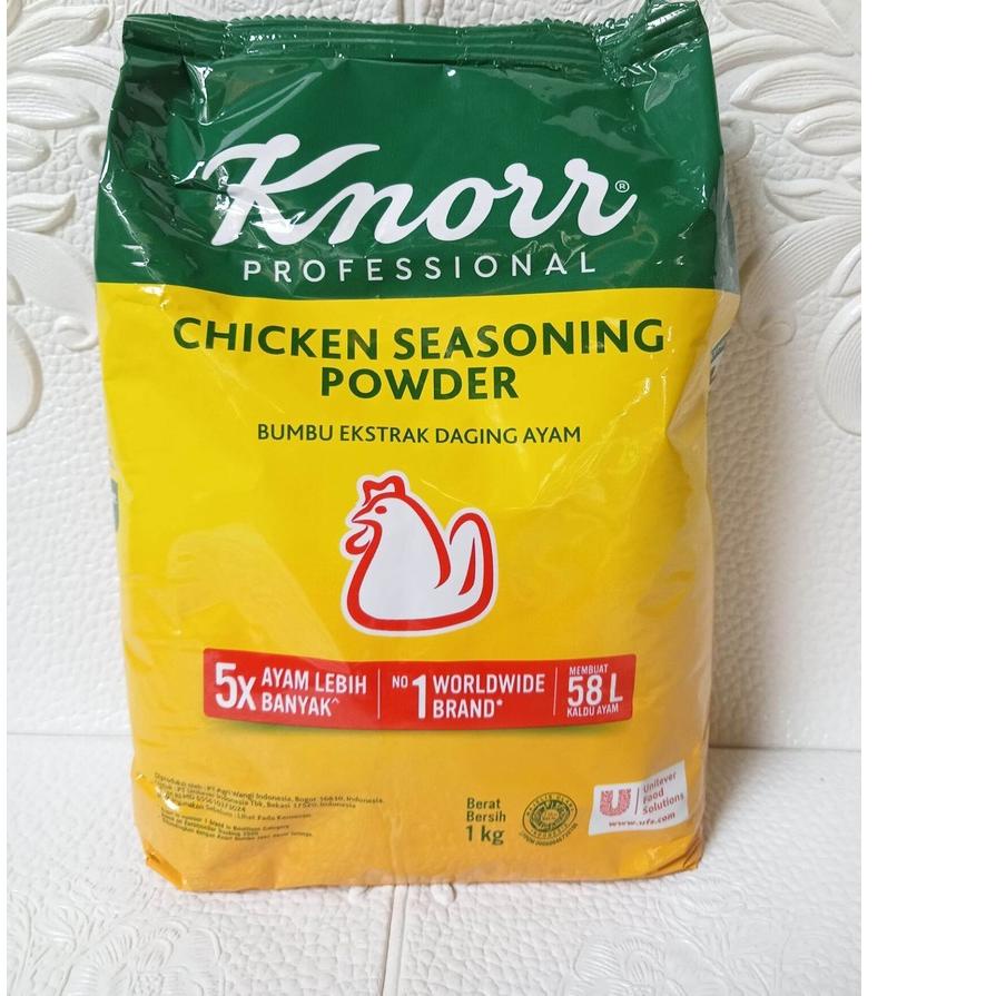 

Best! Knorr Knoor Chicken Seasoning Powder Refill 1 kg 1kg / 1000 gram