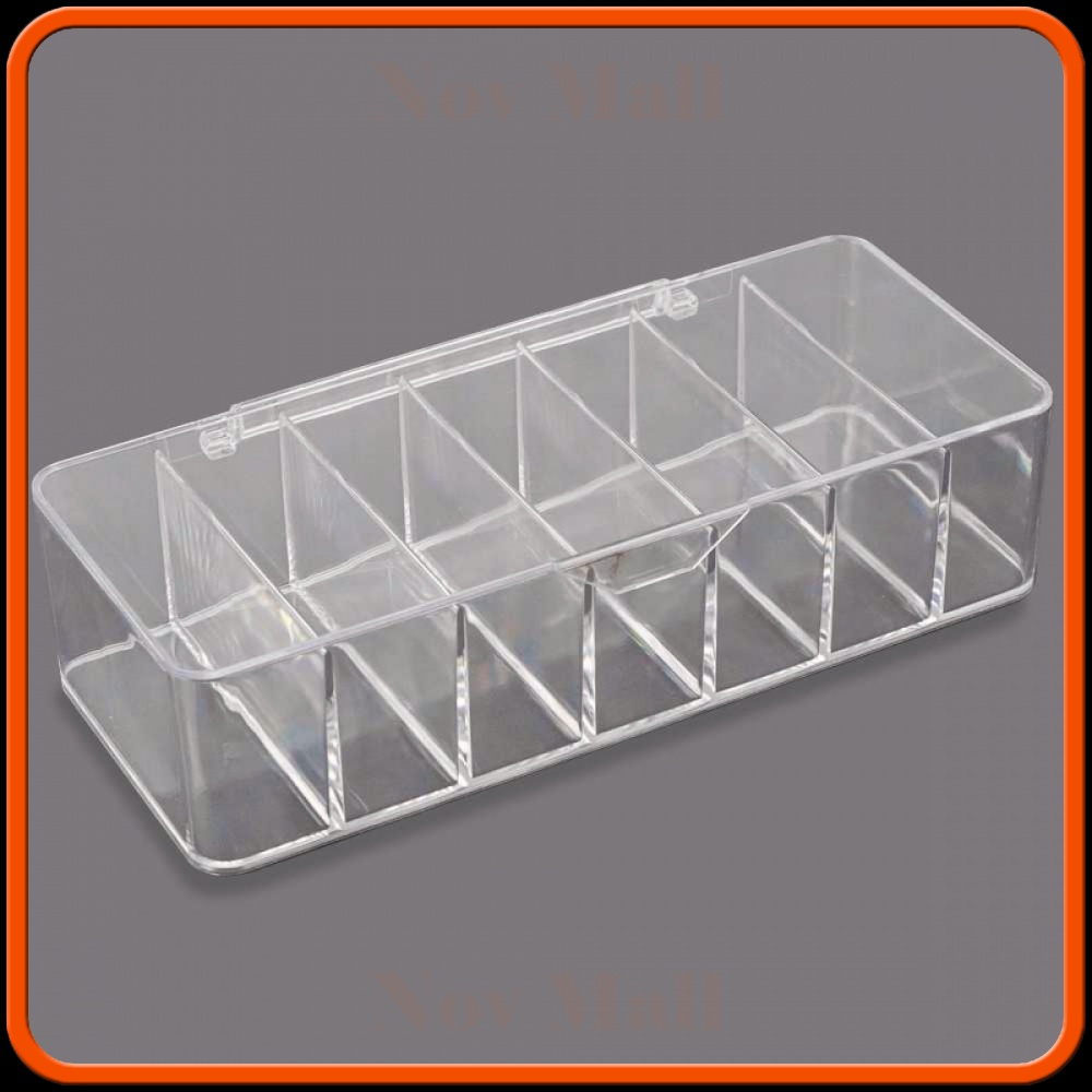 Kotak Kabel Organizer Cable Storage Box 7 Slot with Cover -ST447