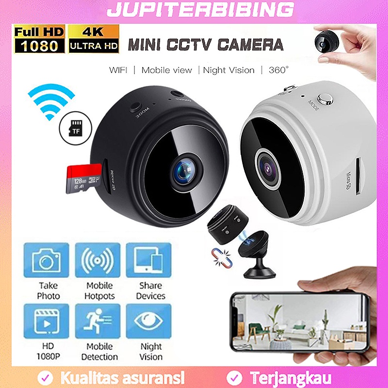 FLASH SHIP Mini CCTV Camera Wifi A9 IP Camera 360° Wireless A9 HD 1080P Mini Kamera Wifi Mini Camera