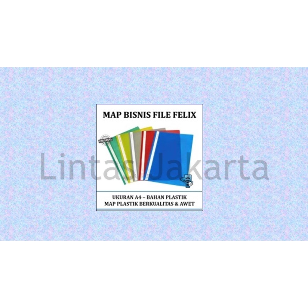 Business File Plastik Merek Felix (isi 12 lembar)