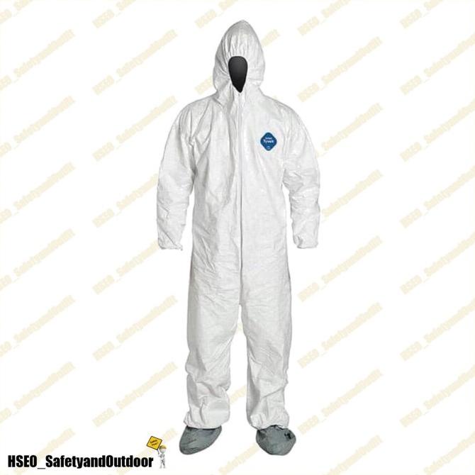 DUPONT Tyvek Hooded Coverall-Tyvek 400