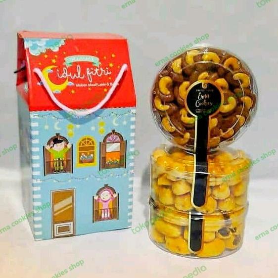 

Paket Hampers Lebaran 3 Toples Kue Kering
