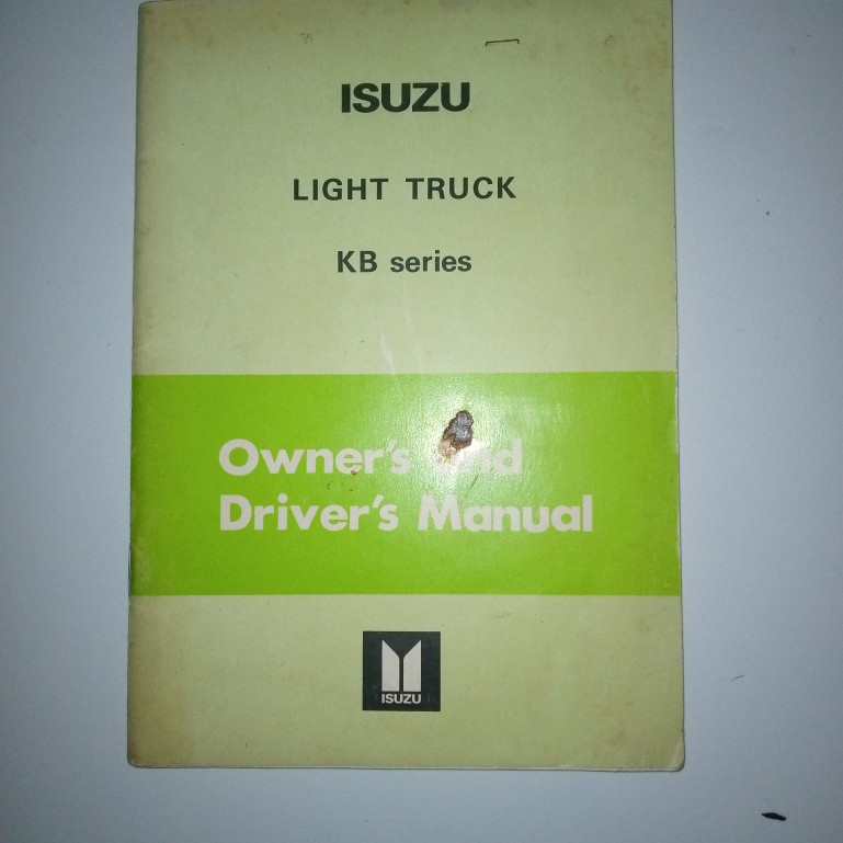 Buku Isuzu Light Truck KB Series Owners and Drivers Manual