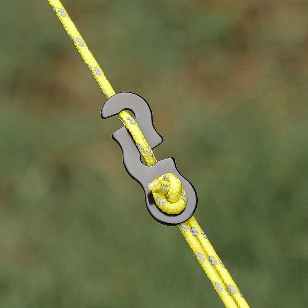 Tali Flysheet Trap tent Hook/Tensioner/Gesper Guyline Strap Buckle Penjepit Pengait/Pengencang Tenda