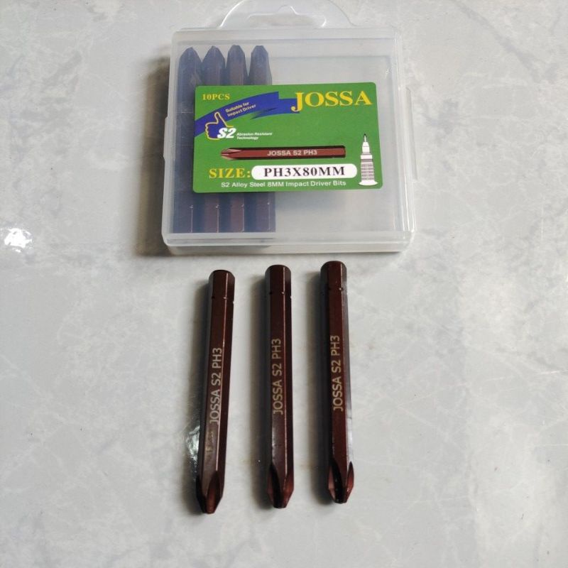 mata obeng ketok PH3 JOSSA HEAVY DUTY / mata obeng ketok JOSSA PH3 HEAVY DUTY