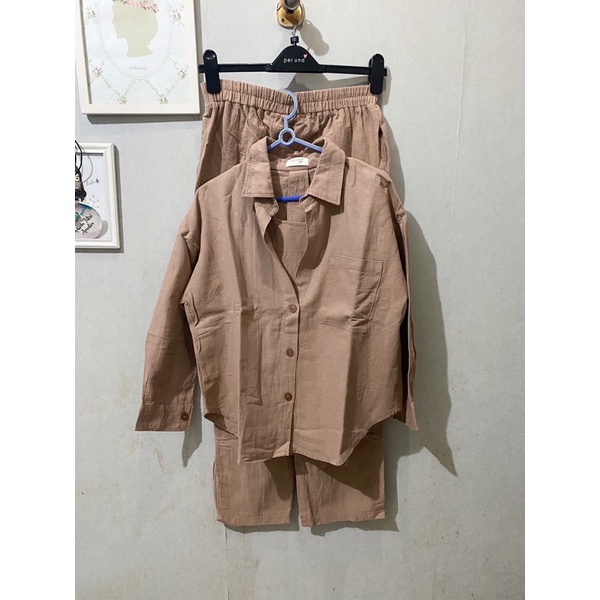 PRELOVED 1 Set Bronze Coklat, by Vosshop