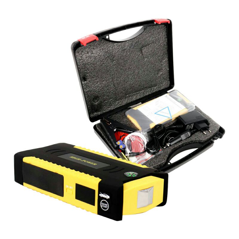 Power Bank 69800mAh Car Jump Starter 12V 4 Port USB + Senter tm19b