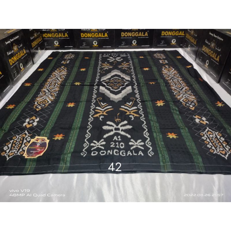 (ORIGINAL) SARUNG DONGGALA SONGKET 210/ DONGGALA SKT