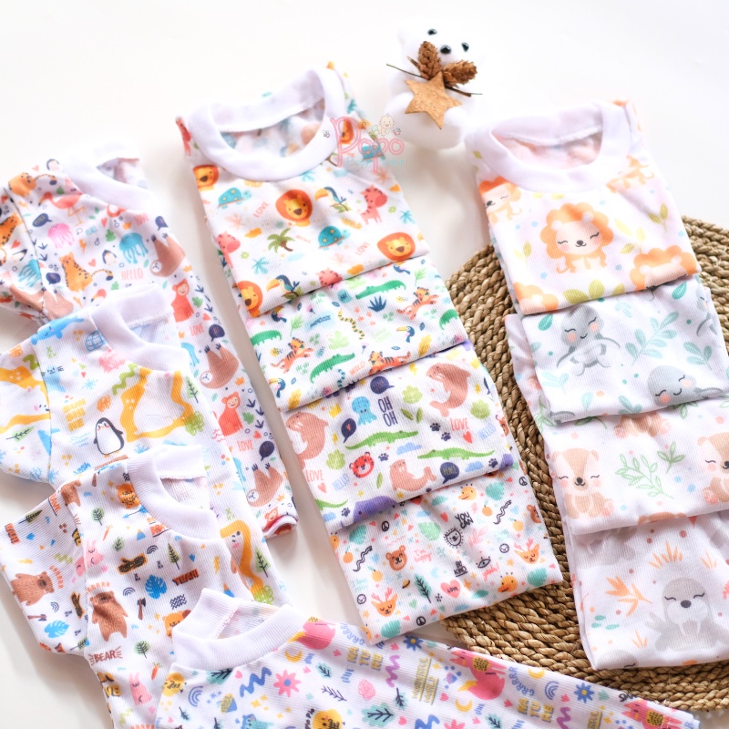 KAOS/BAJU OBLONG BAYI/ KAOS SETALI BAYI/ KAOS HARIAN BAYI/ANAK MOTIF FULL PRINT