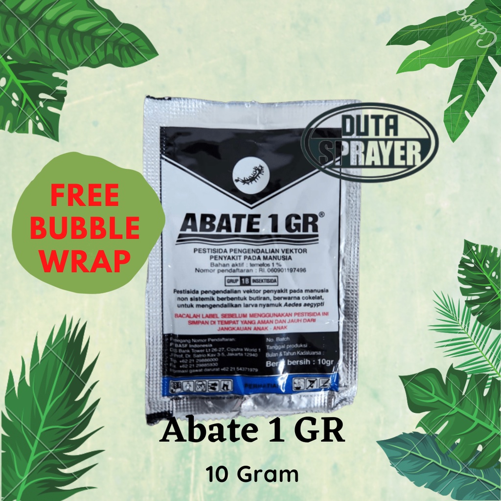 Abate 1 GR 10 Gram - Obat Jentik Nyamuk BASF 10 Gr