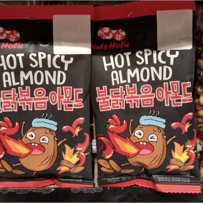 

Nuts holic hot & spicy chiken almond 30gr