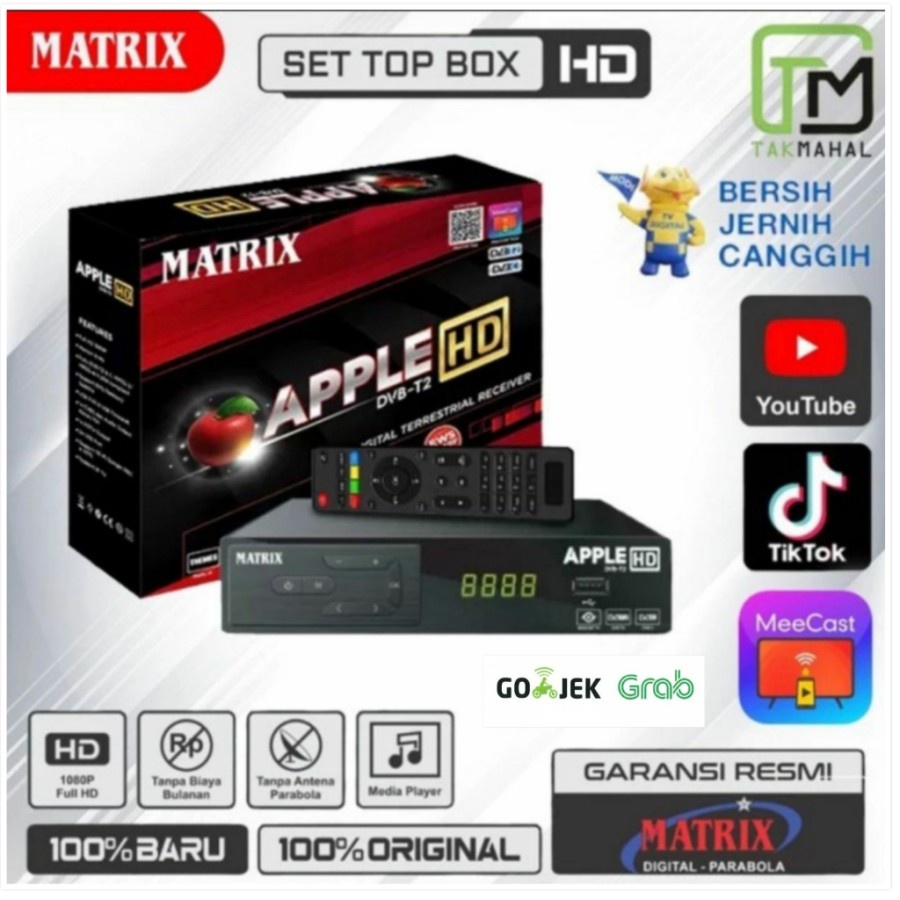 Set Top Box Digital TV DVB - T2 / Tatakan STB