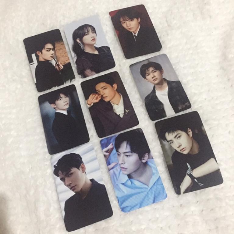 [K-P9P-♥☞] photocard china aktor xiao zhan wang yibo linyi dylan wang xu kai cheng xiao zhao lusi li