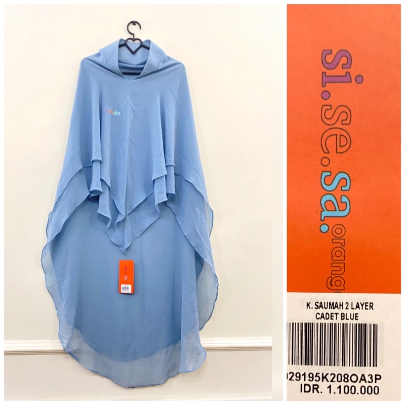 sisesa khimar sisesa saumah cadet blue