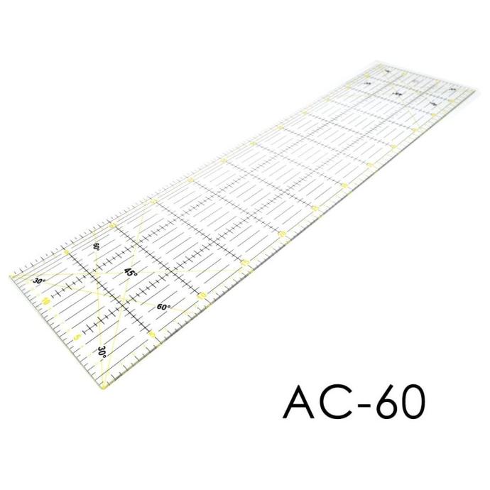 

FREYA Quilting Ruler 15x60cm - Penggaris Jahit Quilting AC-60