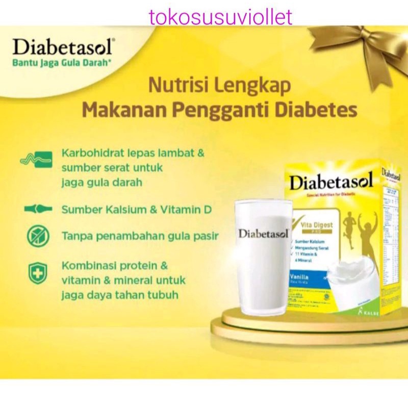 

Diabetasol Vanila/Chocolate/Cappucino 170gr/570gr/950gr