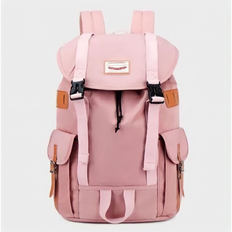 Tas Gendong Ransel Wanita Jumbo Sekolah Backpack Traveling