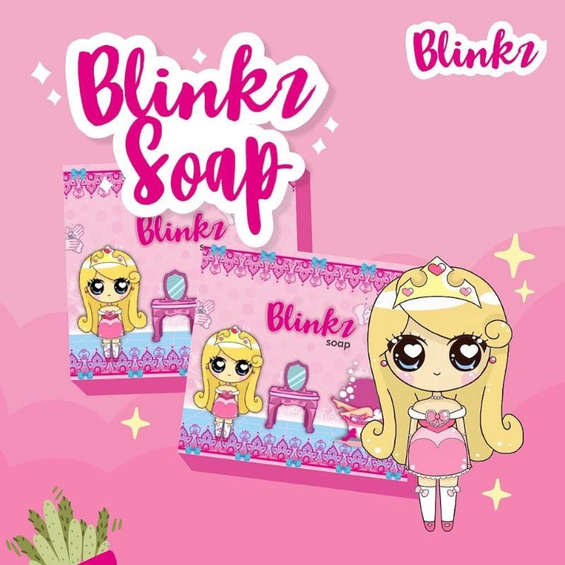 Blinkz Soap BPOM - Sabun Pencerah Wajah dan Badan - READY BLINKZ SOAP SABUN PENCERAH BPOM BY BLINKZ 