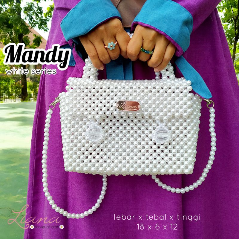 Mandy Party Bag Tas Pesta Manik manik