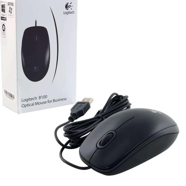 Sale Mouse Logitech / Mouse Kabel Logitech B100