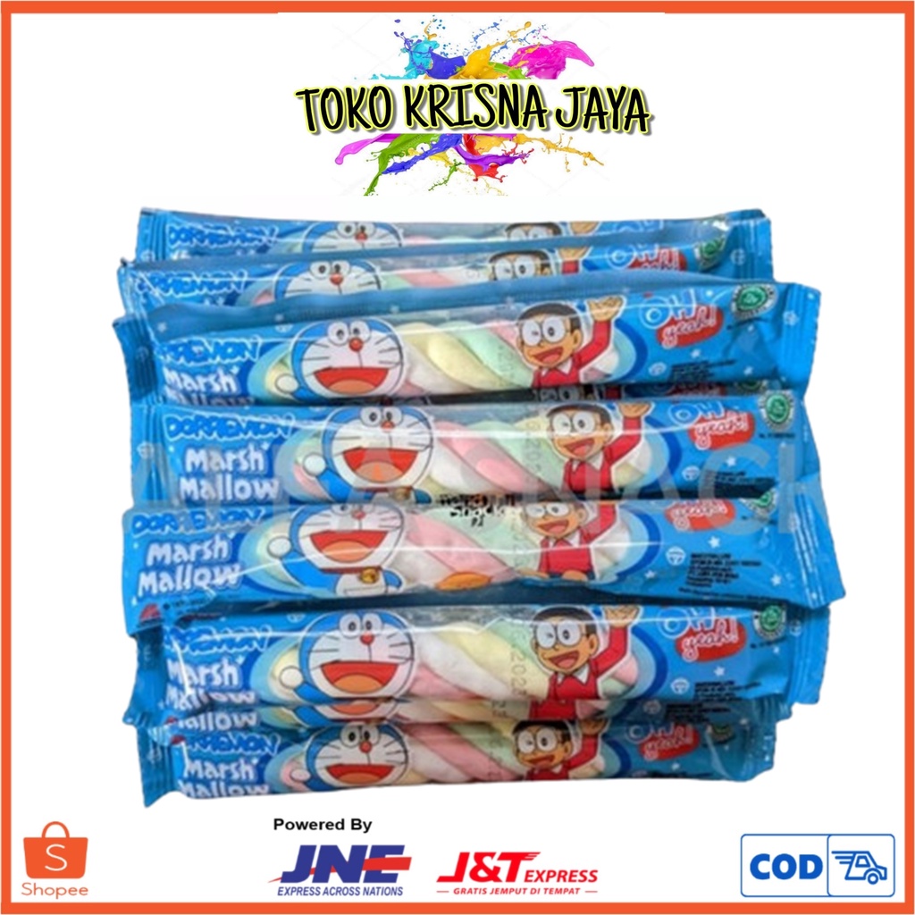 

MARSHMALLOW KEPANG DORAEMON 1 PACK ISI 20 PCS X 7 GR