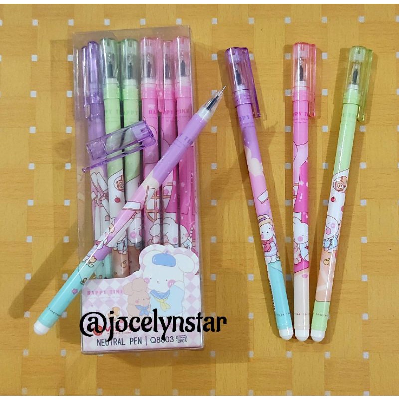 

(12 pcs) Bolpen gel/ pulpen gel/ pena gel/ bolpen karakter