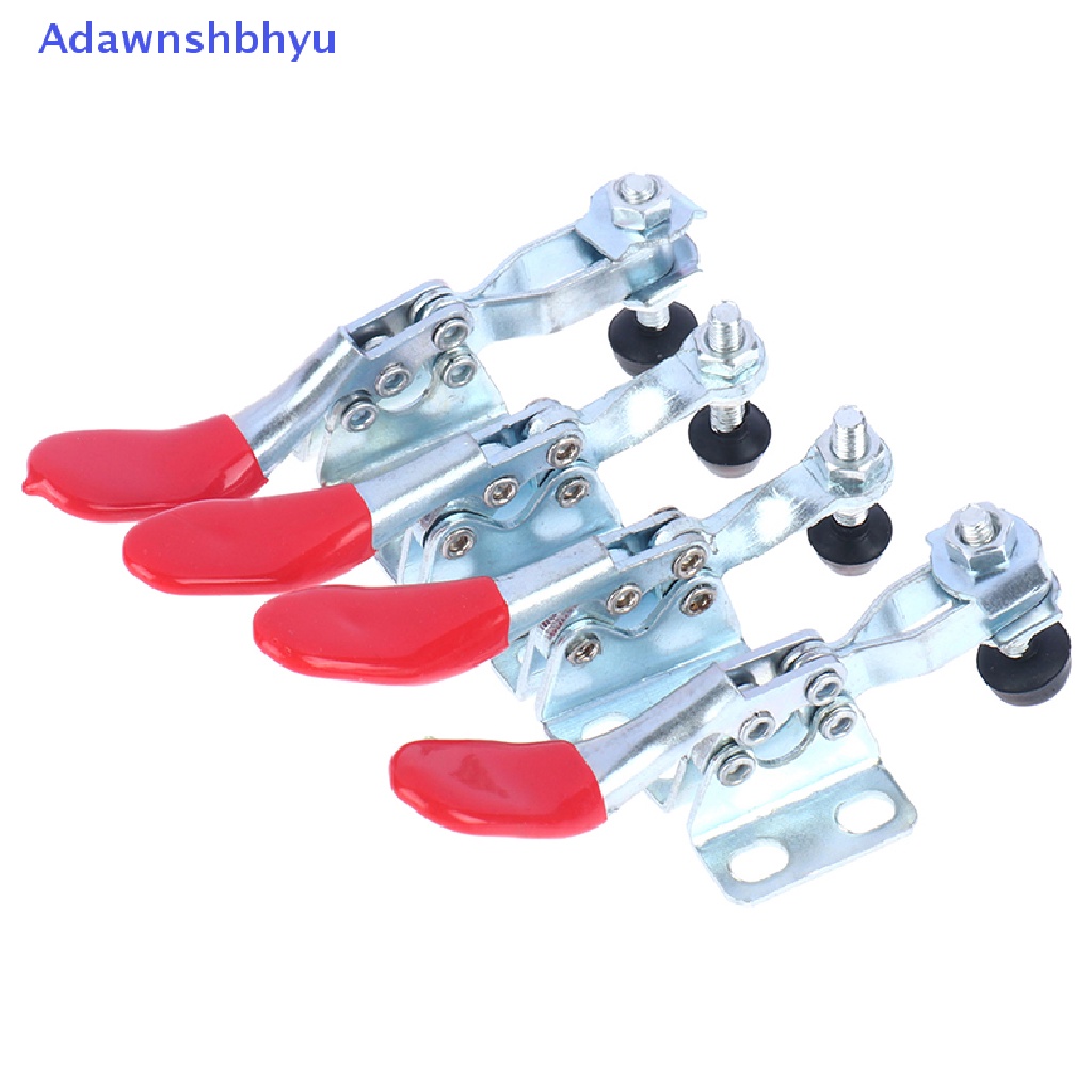 Adhyu2/4pcs Quick-Release Horizontal Toggle Clamp 201A/201alat Klip Fix Woodworking ID