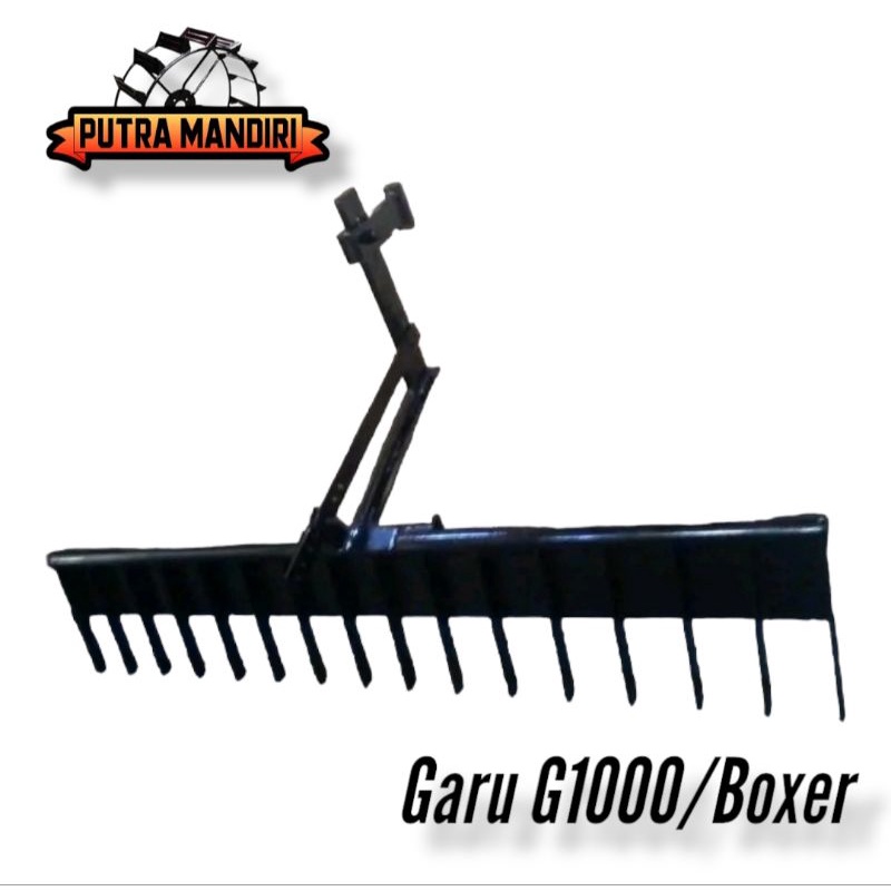 Alat bajak Sawah Garu/sisir Panjang 150cm & 190cm Traktor Quick G1000, Boxer, G600, & G3000
