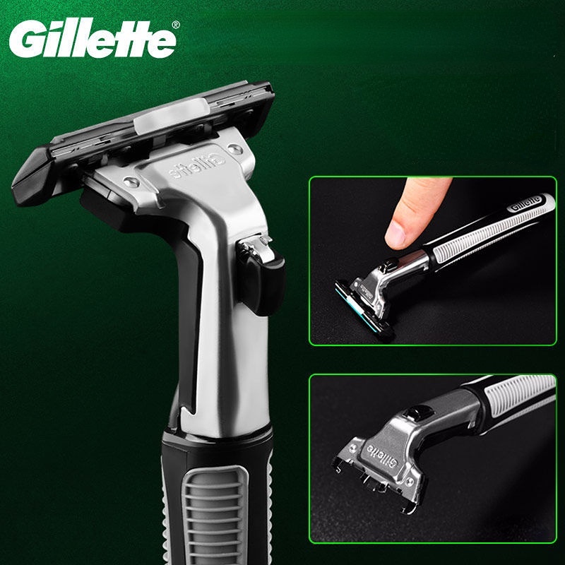 Gillette vector Manual double-layer razor/ Pisau Cukur gillette Pria