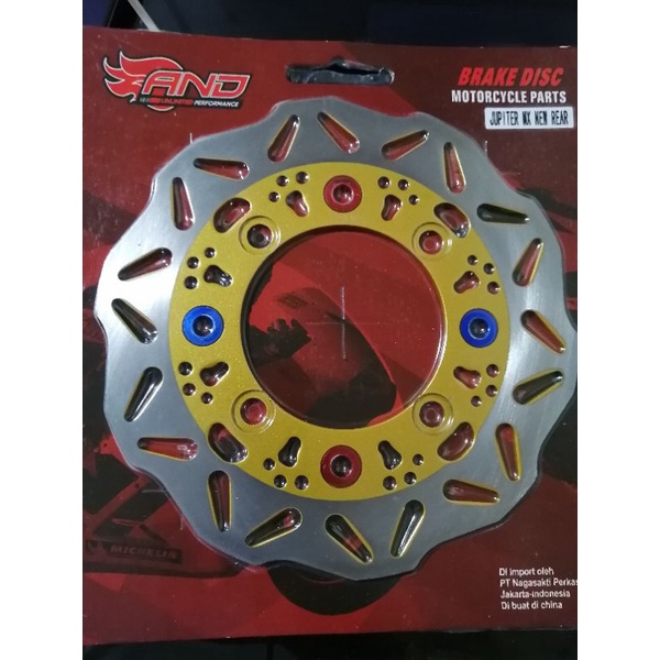 Piringan cakram belakang mx new gerigi / disk piringan cakram mx new variasi
