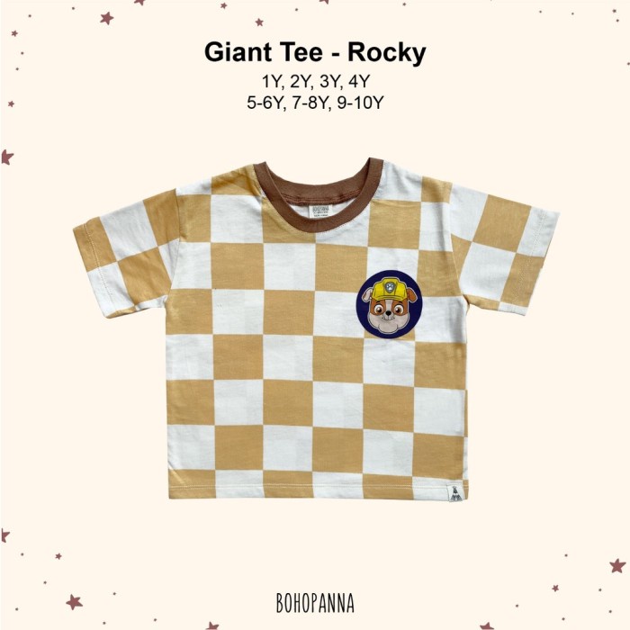 Terbaru Bohopanna - Giant Tee / Atasan Baju Anak Unisex