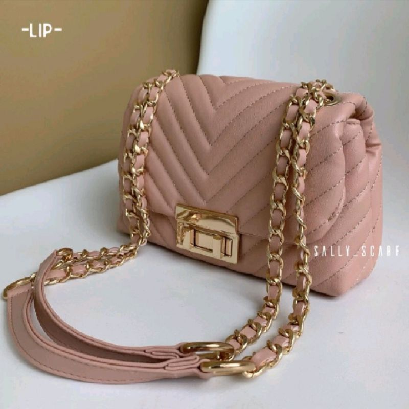 [Ready] Kyoto Bag by Sally scarf, Tas Wanita Premium, Shoulder Bag Kulit Sintetis