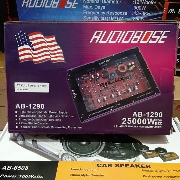 Ma Paket Audio Mobil Power Subwoofer Speaker Split