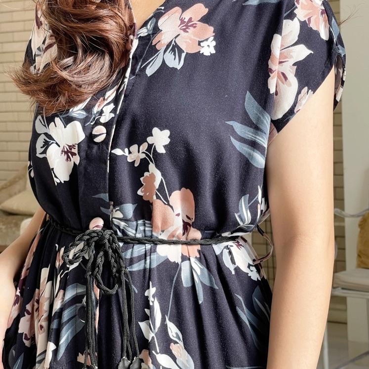 Langsung Order Amariel Malibu Home Dress - Daster Nyaman Adem