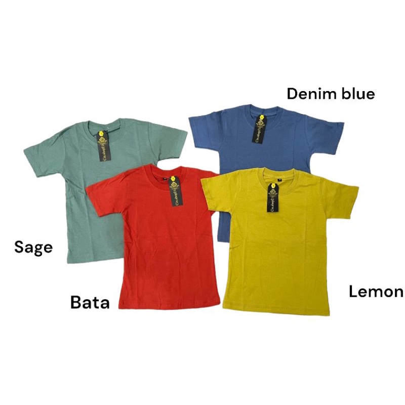 KAOS POLOS ANAK/KAOS BASIC POLOS ANAK