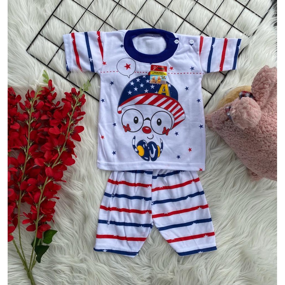 BAJU BAYI alvin Setelan 3-18 Bulan (PD009)