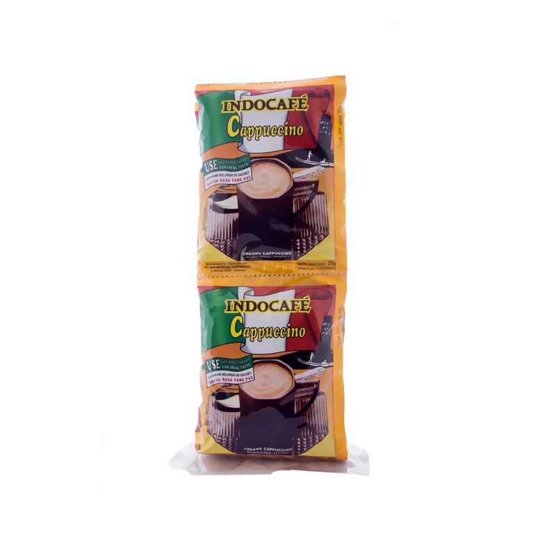 

Indocafe Cappuccino 25gr X 10sachet