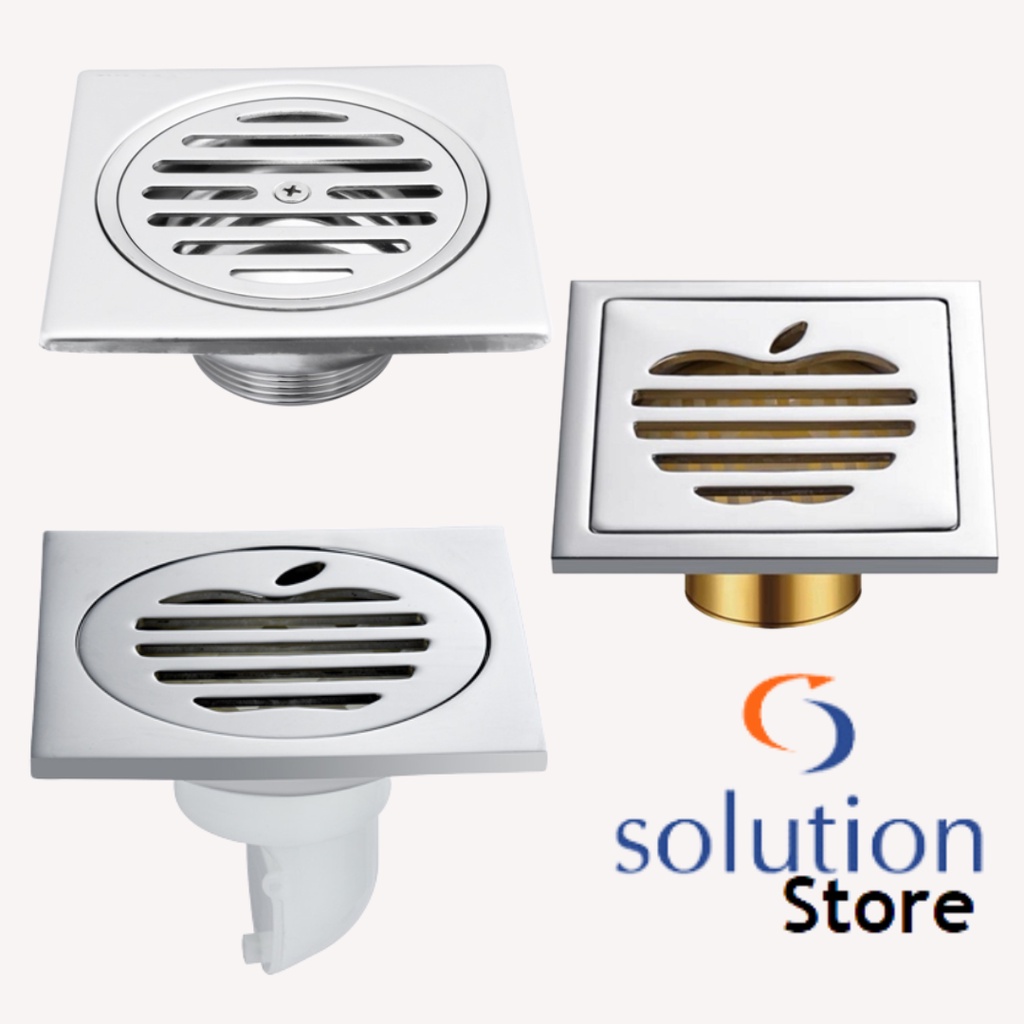 Floor drain anti banjir / Floor drain anti kecoa / Floor drain hitam anti bau