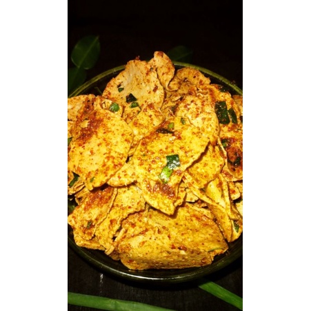 

Macosnack Basreng Pedas Daun jeruk 200 gram