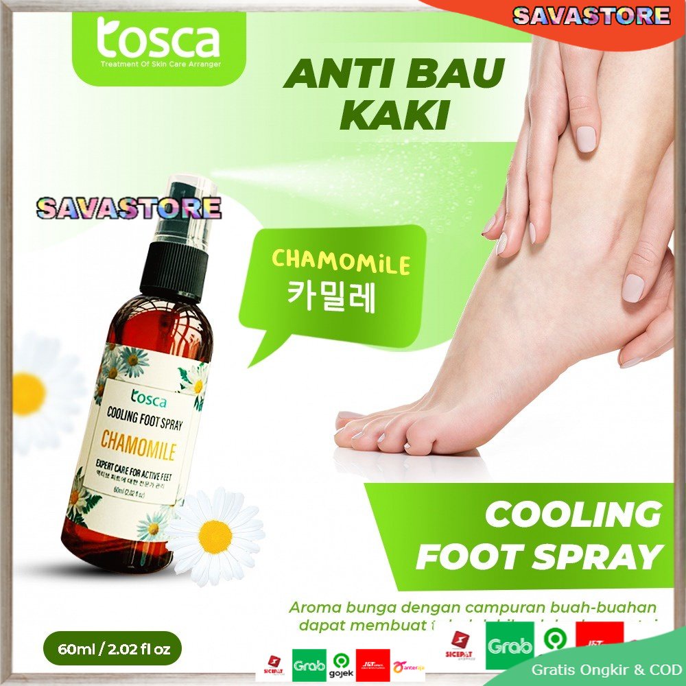 COOLING FOOT SPRAY PENGHILANG BAU KAKI - FOOT SPRAY - DEODORANT KAKI PENGHILANG BAU KAKI
