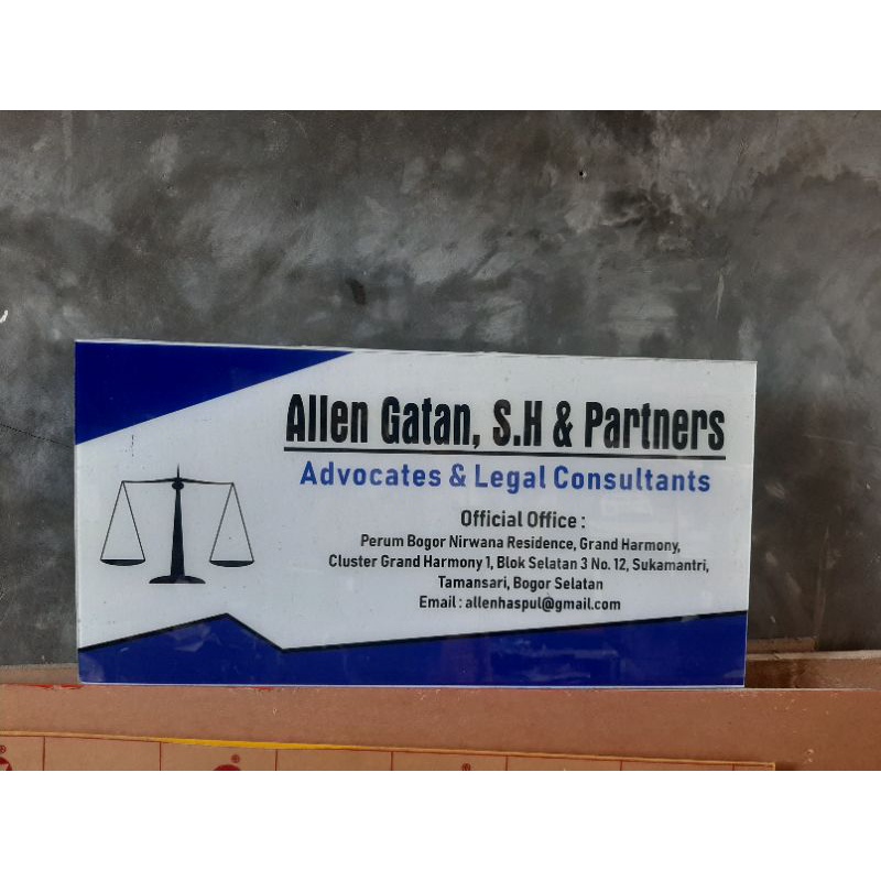 

plang ruangan advocat lowyer dokter