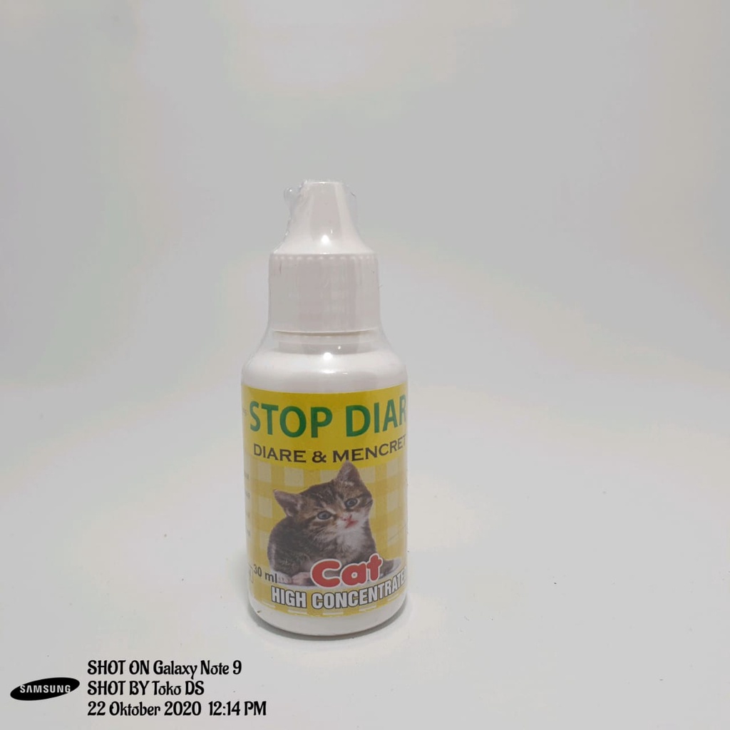 Stop Diar Cat 30ml - Obat Diare Kucing Distemper FIP Feline Calici Virus